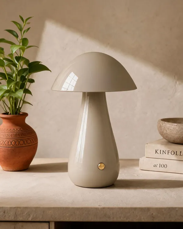 Metal_Modern_Mushroom_White_Cordless_Table_Lamp