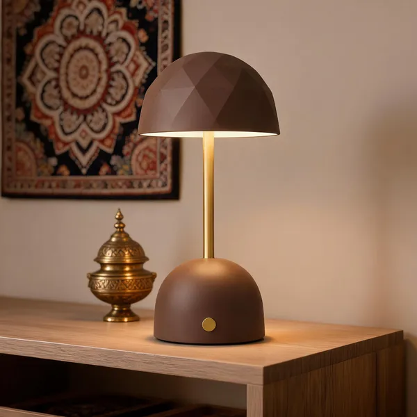 Metal_Modern_Faceted_Dome_Chocolate_Cordless_Table_Lamp