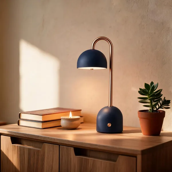 Metal_Modern_Arch_Dome_Blue_Copper_Cordless_Table_Lamp