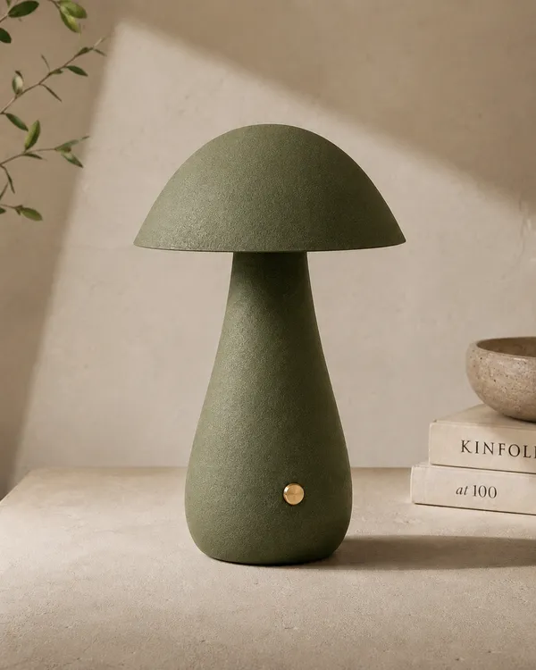 Metal_Modern_Dome_Olive_Green_Cordless_Table_Lamp