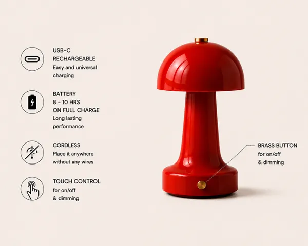 Metal_Modern_Mushroom_Glossy_Red_Cordless_Table_Lamp