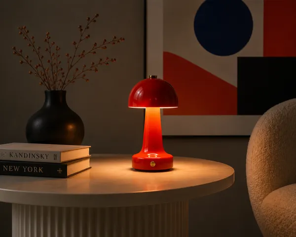 Metal_Modern_Mushroom_Glossy_Red_Cordless_Table_Lamp