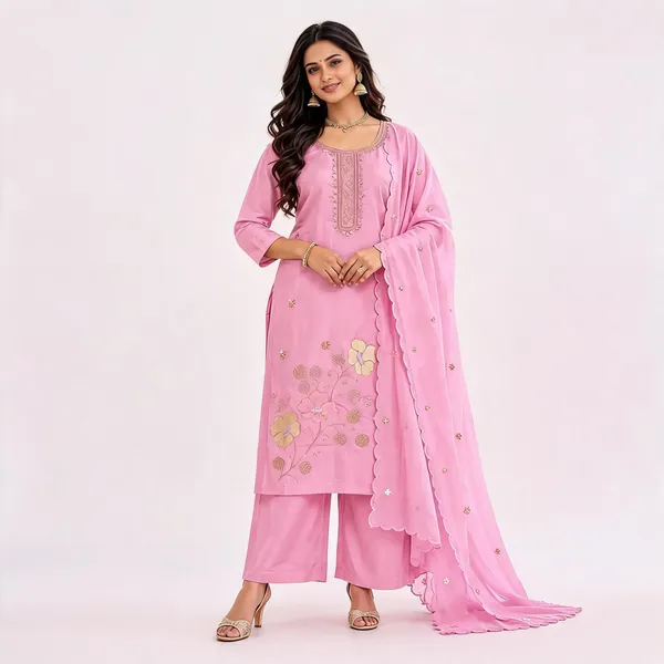 Pink_Roman_Silk_Embroidered_Salwar_Suit_Set_For_Women