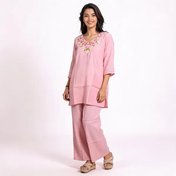 Pink_Silk_Straight_Embroidered_Kurta_Pant_Set_For_Women