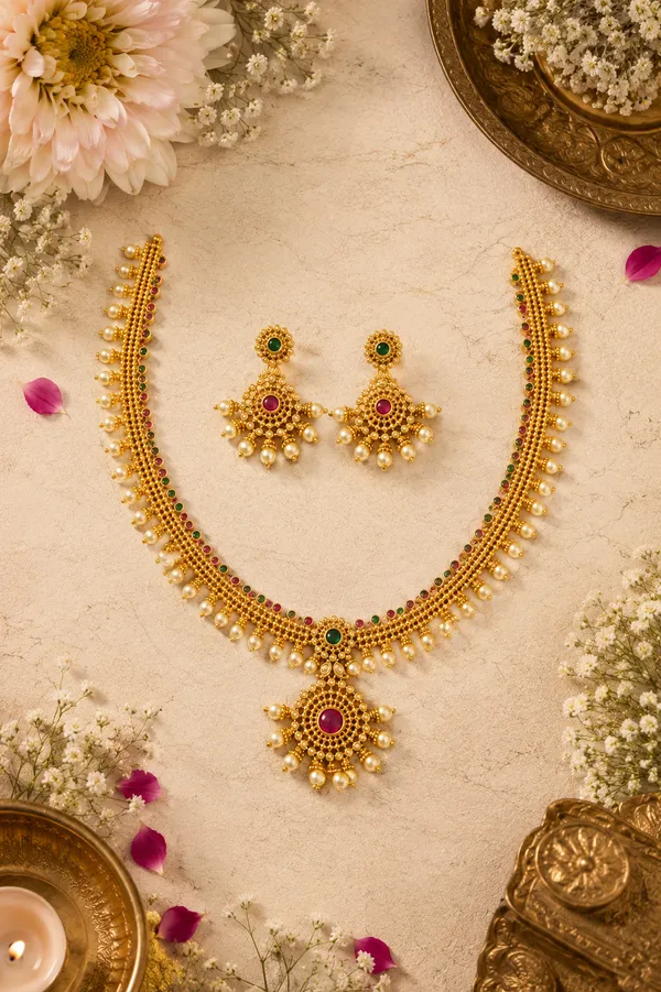 Priya_Gold_Neckless_Set