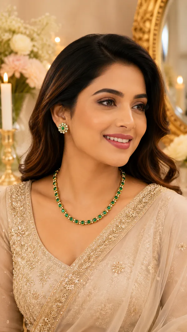 Anugya_Emerald_Necklace_Set