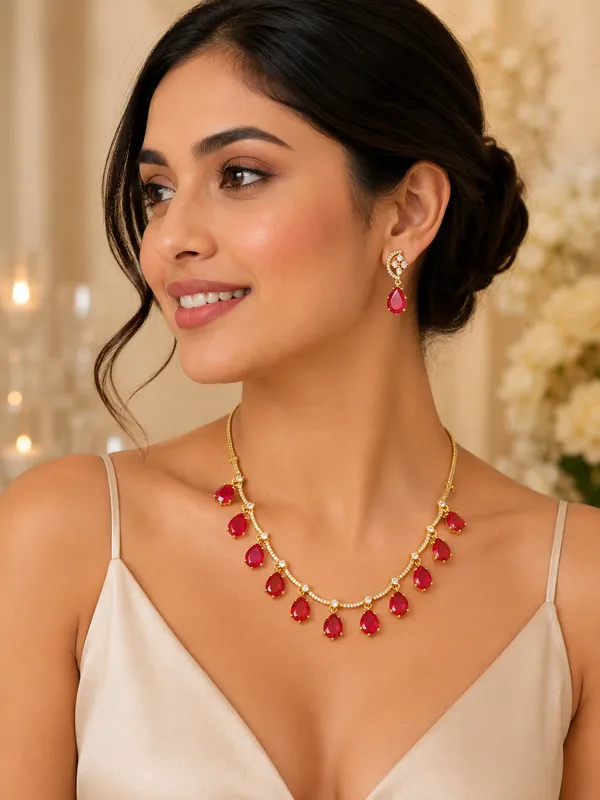 Shreema_Ruby_Neckless_Set