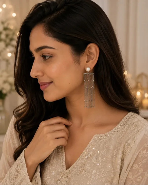 Mayuri_Silver_Earrings