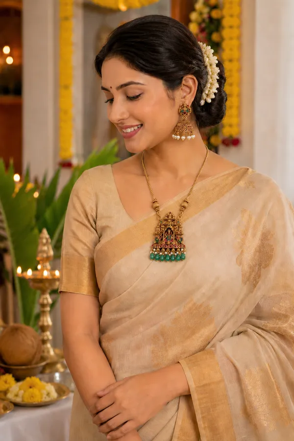 Vishnupriya_Pendant_Set