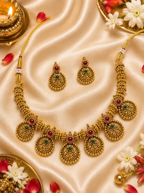 Oishi_Gold_Neckless_Set