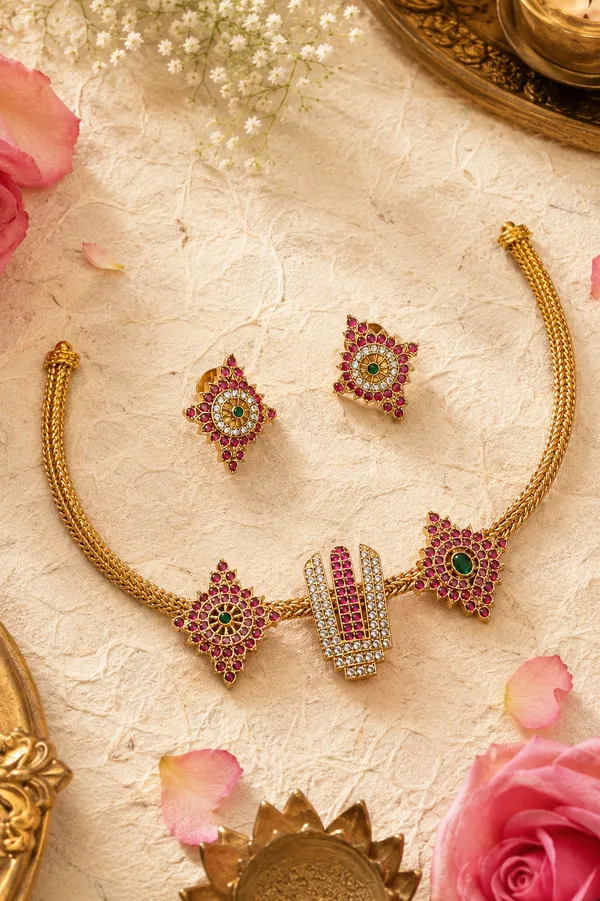 Shankh_Gold_Neckless_Set