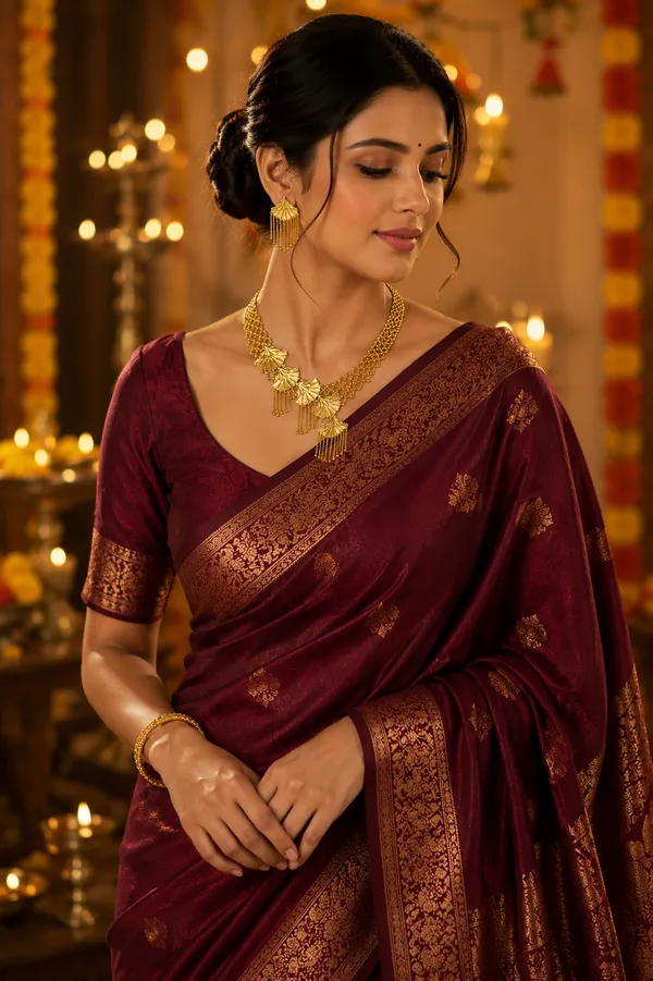 Jhumar_Gold_Necklace_Set