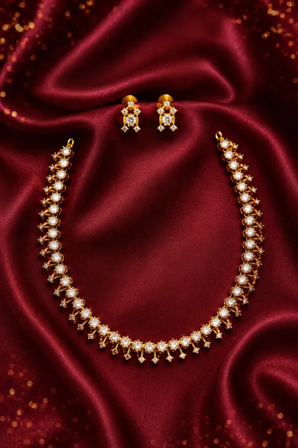 Amelia_Solitair_Diamond_Neckless_Set