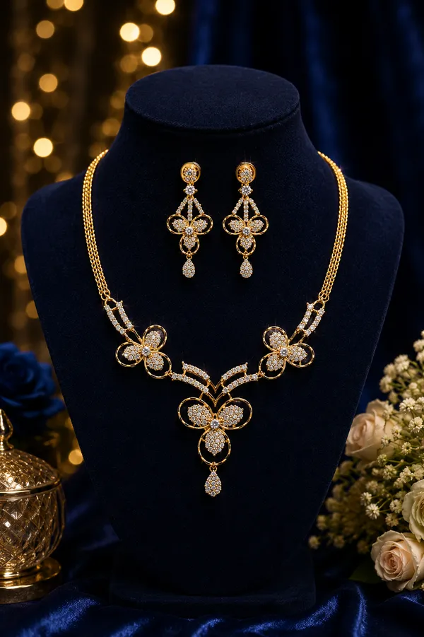 Zaara_Diamond_Necklace_Set