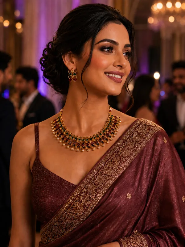 Ritvi_Gold_Neckless_Set