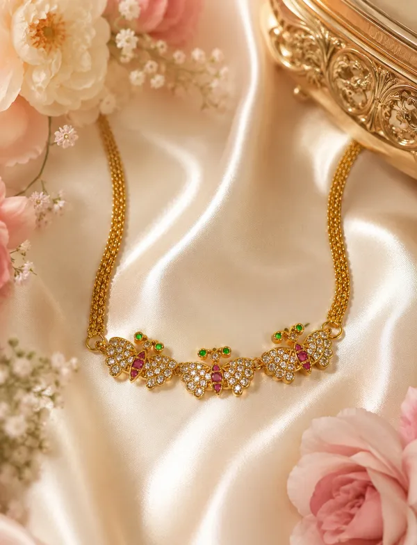 Teen_Titli_Choker_Earrings_Are_Not_Included