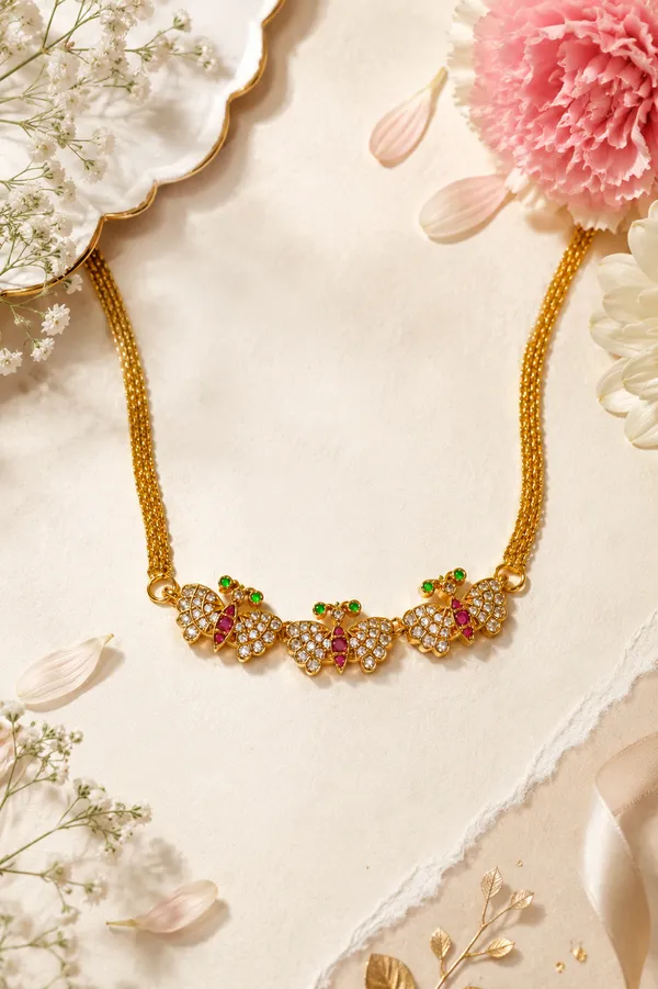 Teen_Titli_Choker_Earrings_Are_Not_Included