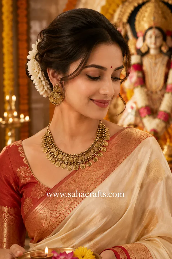 Priti_Gold_Neckless_Set