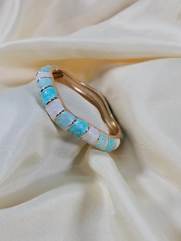 Ceren_Luxury_Enamel_Bracelet_Openable_Size_2_2_2_8_Waterproof_Sweat_Proof_Hypoallergenic_Anti_Tarnish