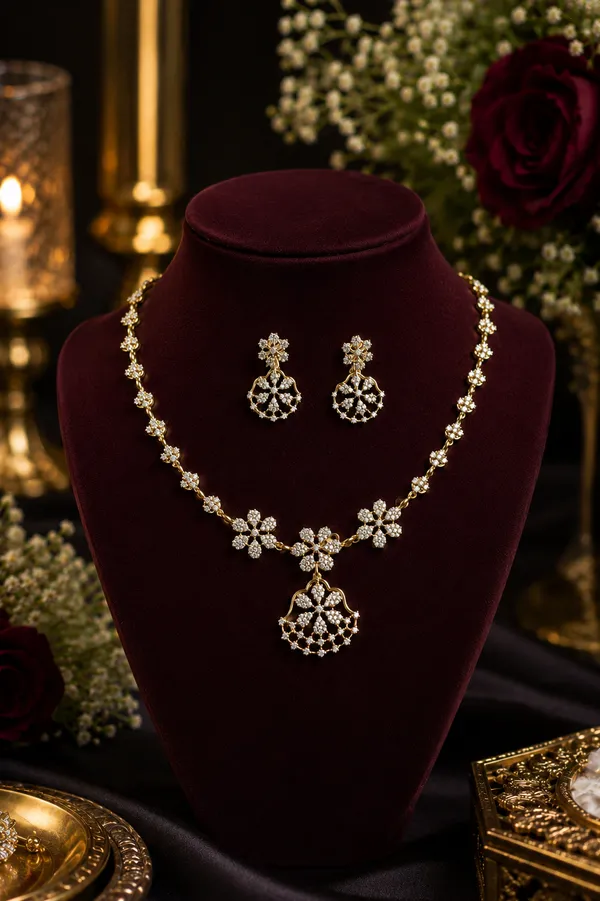 Azra_Diamond_Necklace_Set