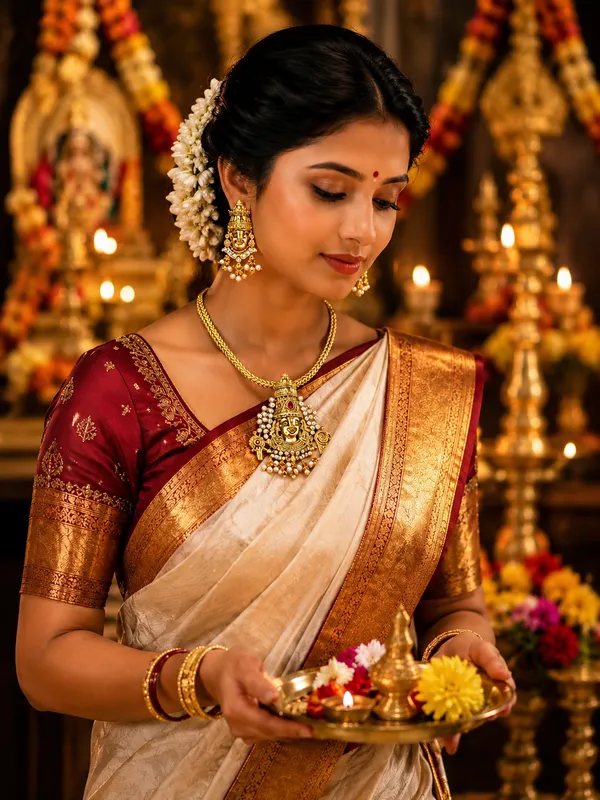 Tirumala_Balaji_Pendant_Set