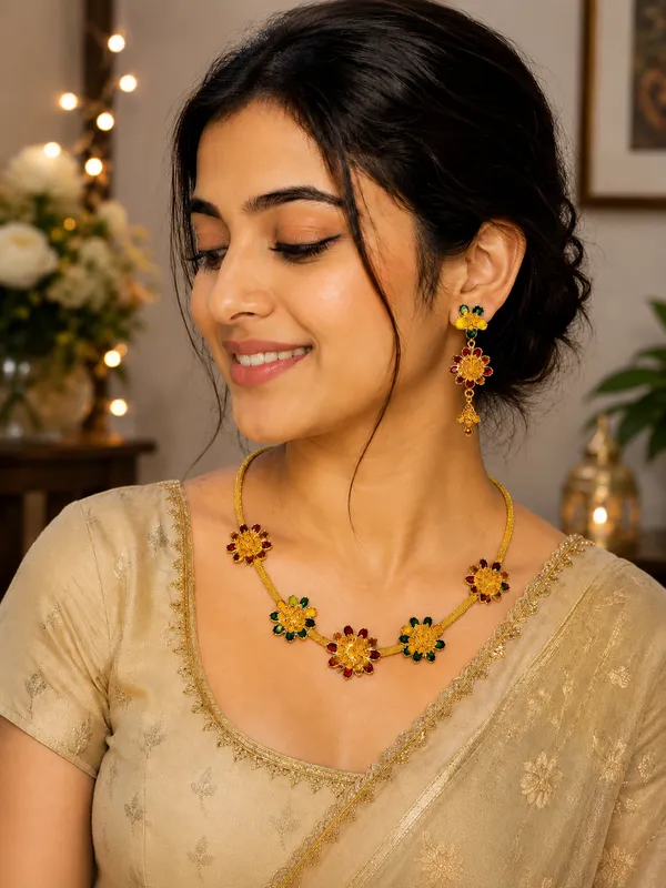 Mohini_Gold_Necklace_Set
