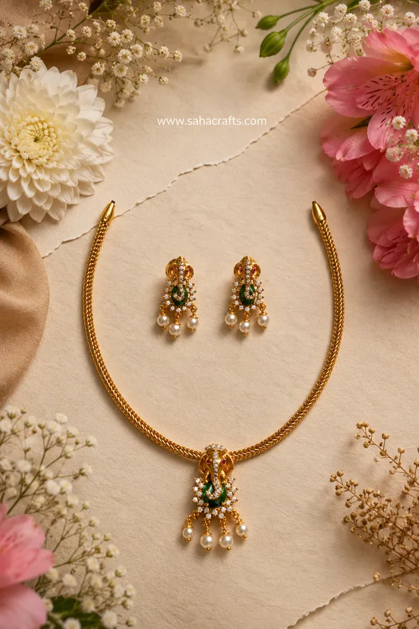 Gajanan_Pendant_Set
