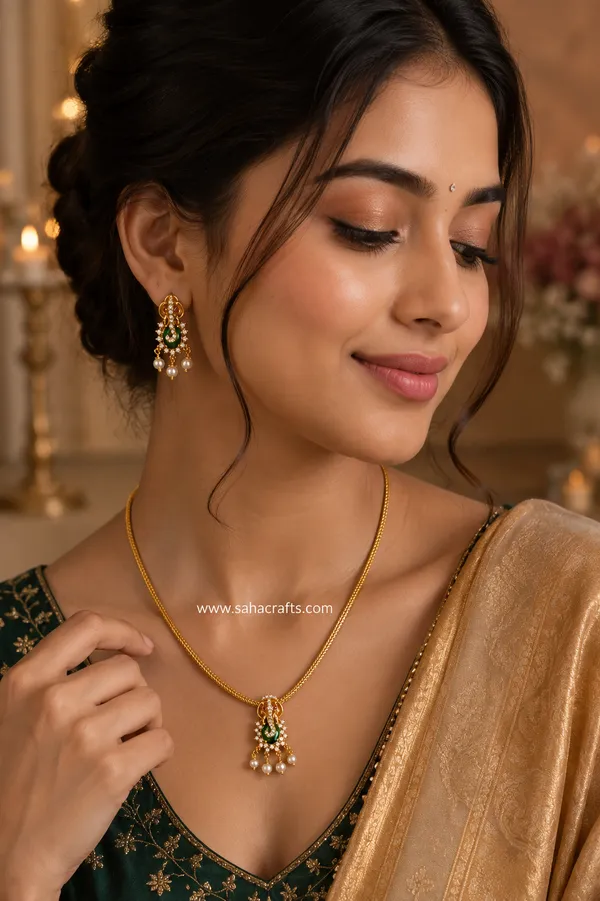 Gajanan_Pendant_Set
