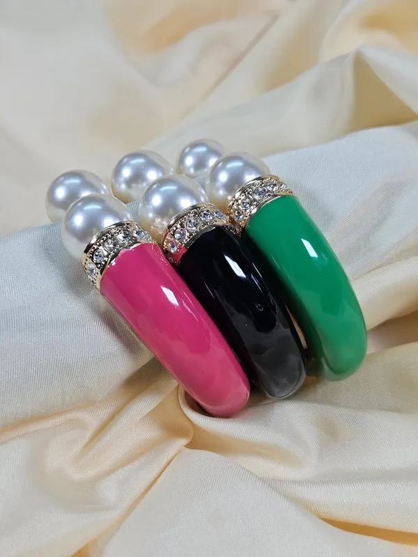 Derya_Luxury_Enamel_Bracelet_Openable_Size_2_2_2_8_Waterproof_Sweat_Proof_Hypoallergenic_Anti_Tarnish
