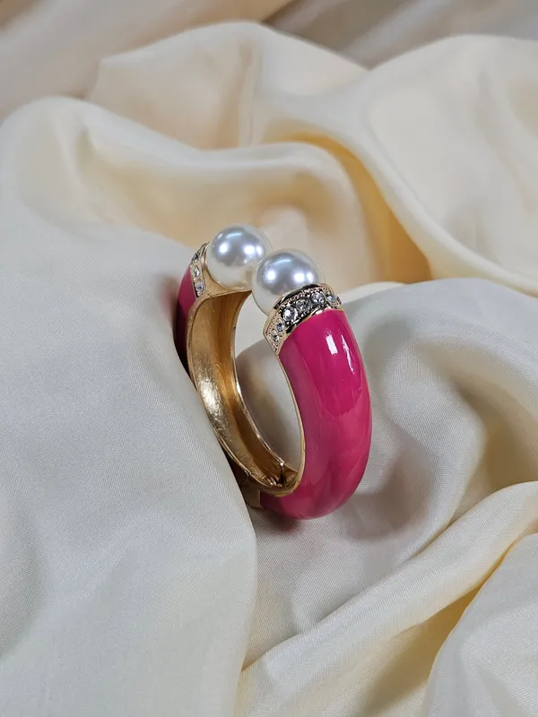 Derya_Luxury_Enamel_Bracelet_Openable_Size_2_2_2_8_Waterproof_Sweat_Proof_Hypoallergenic_Anti_Tarnish