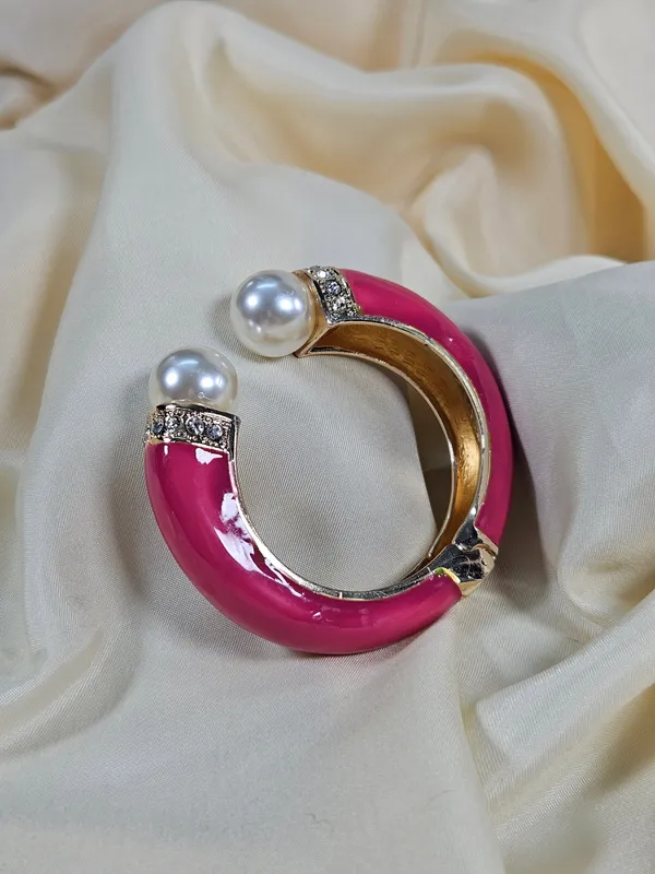 Derya_Luxury_Enamel_Bracelet_Openable_Size_2_2_2_8_Waterproof_Sweat_Proof_Hypoallergenic_Anti_Tarnish