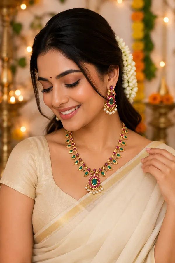 Sakhii_Gold_Neckless_Set