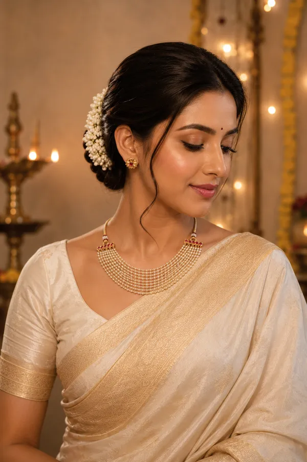 Hyderabadi_Pearl_Layer_Neckless_Set