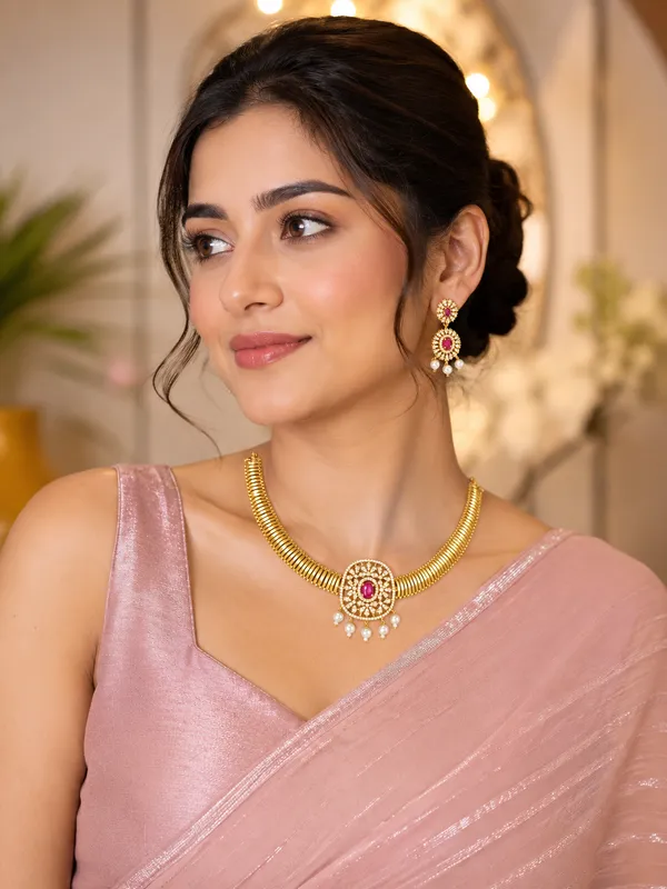 Daizii_Ruby_Hasli_Neckless_Set