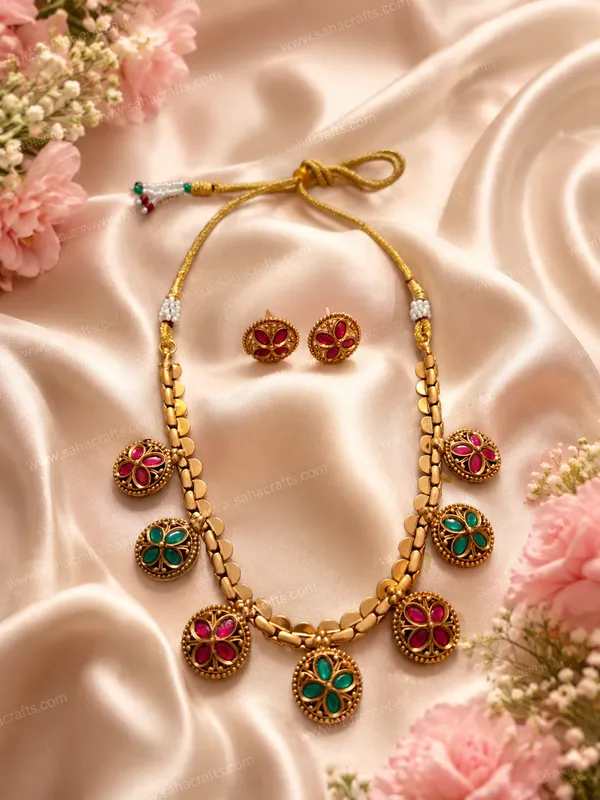 Haripriya_2_In_1_Gold_Neckless_Set