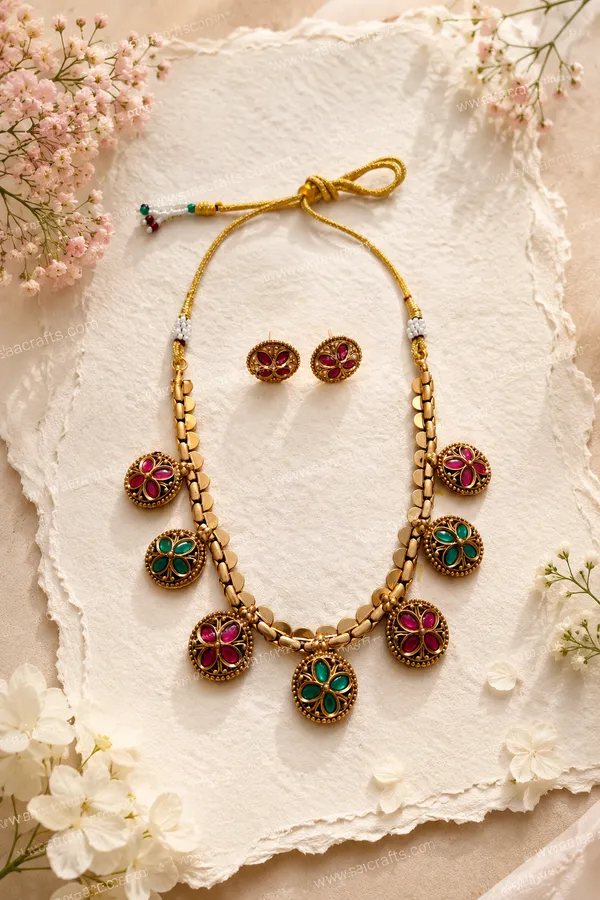 Haripriya_2_In_1_Gold_Neckless_Set
