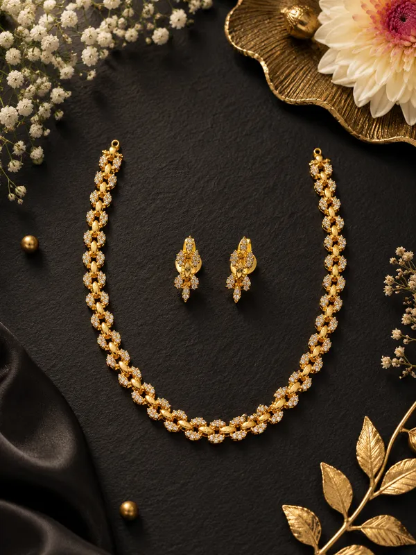 Ramya_Diamond_Neckless_Set