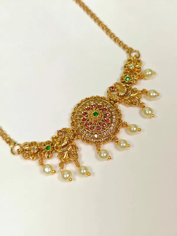 Damini_Choker_Earrings_Are_Not_Included