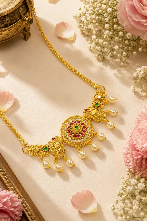 Damini_Choker_Earrings_Are_Not_Included