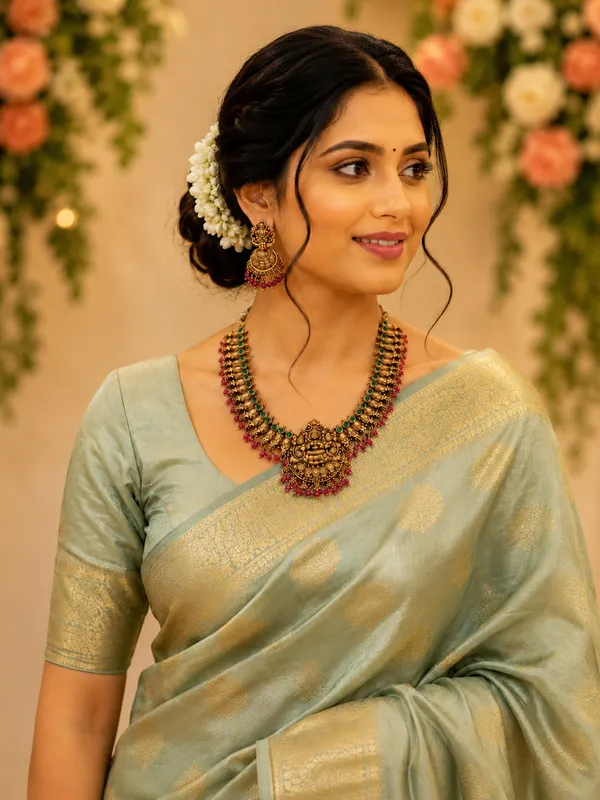 Varahlaxmi_Gold_Neckless_Set