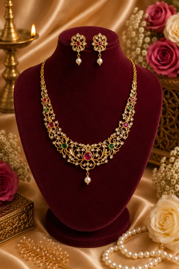 Rasamrita_Gold_Neckless_Set