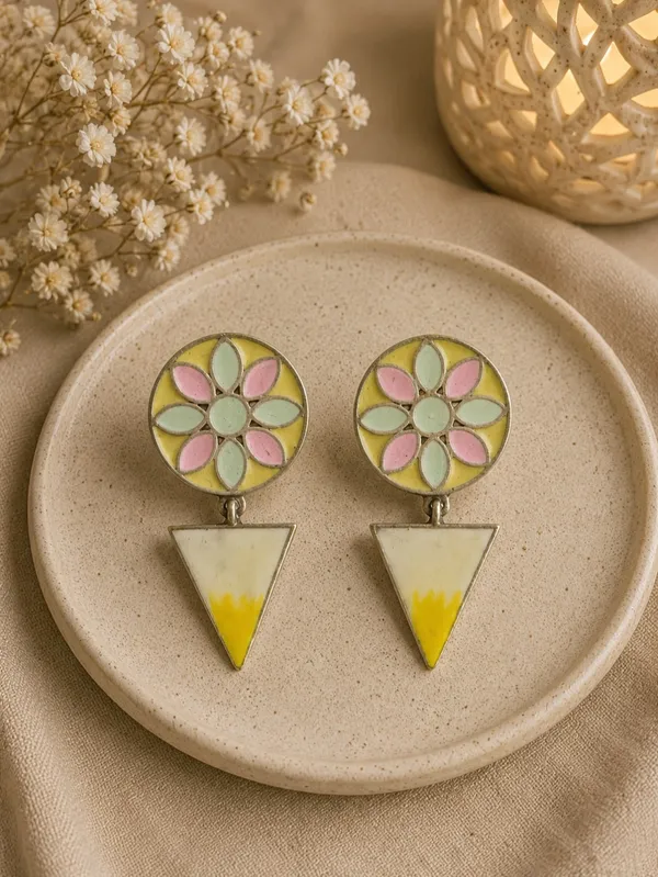 Oindrila_Silver_Earrings