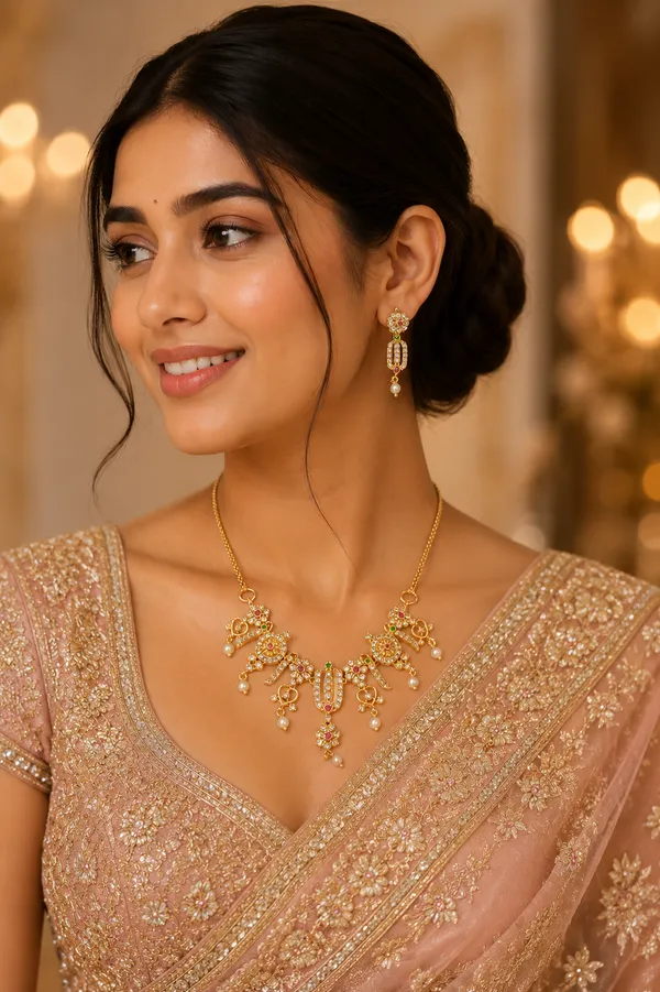 Aaishani_Choker_Set_With_Matching_Earrings