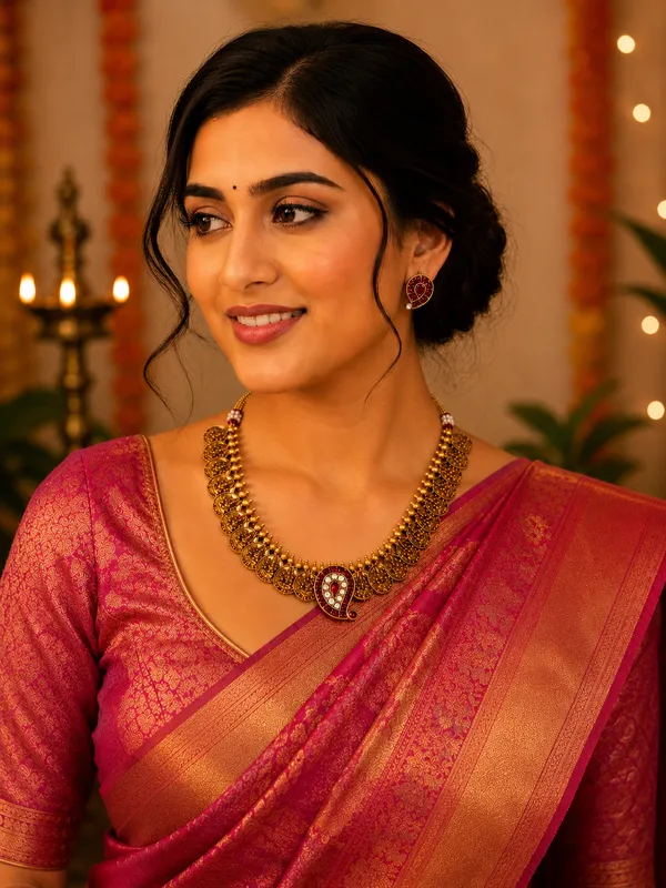 Rasili_Ginni_Gold_Neckless_Set