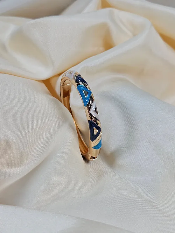 Nadia_Luxury_Enamel_Bracelet_Openable_Size_2_2_2_8_Waterproof_Sweat_Proof_Hypoallergenic_Anti_Tarnish