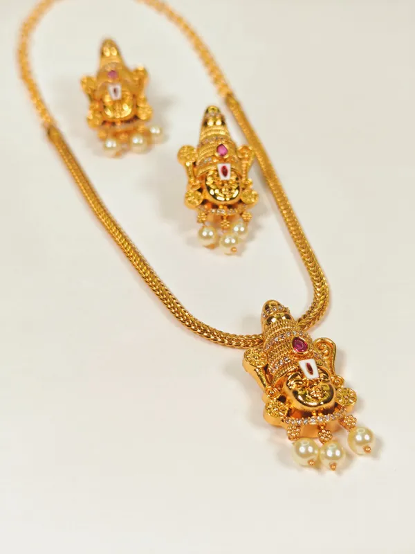 Venkateshwar_Pendant_Set