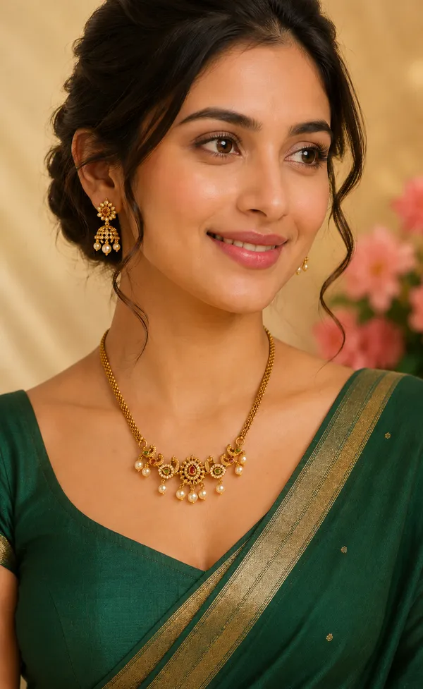 Mayuri_Choker_Earrings_Not_Included