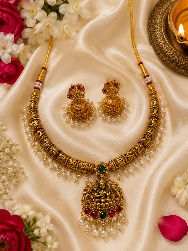 Shree_Lakhsmi_Gold_Neckless_Set