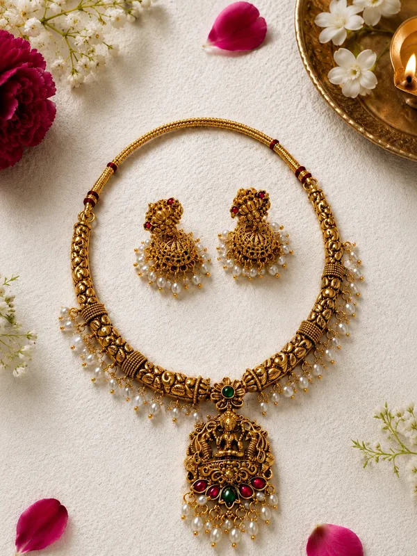 Shree_Lakhsmi_Gold_Neckless_Set
