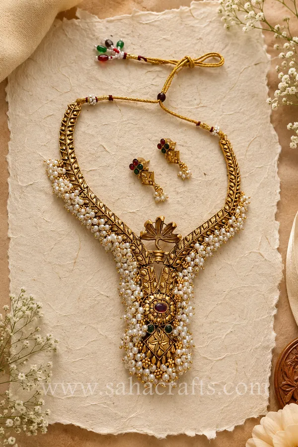 Kavya_Gold_Neckless_Set